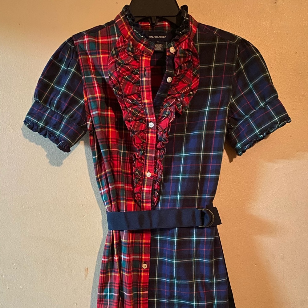 Ralph Lauren Belted Dress NWOT